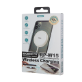 Remax RP-W15 sucked type wireless charger fast charging quick usb port for iPhone 10W strong absorption compact portable